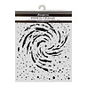 Stamperia Cosmos Thick Stencils 20x25cm Swirling Nebula (KSTD218)