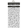 Stamperia Cosmos Thick Stencils 12x25cm Ink Spots (KSTDL174)