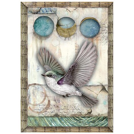 Stamperia Cosmos A6 Mini Rice paper (DFSA6X11)