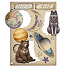 Stamperia Cosmos Wooden Shapes A5 (KLSP207)