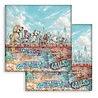 Stamperia Furry Friends 2 12x12 Inch Paper Pack (SBBL194)