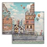 Stamperia Furry Friends 2 8x8 Inch Paper Pack (SBBS150)