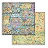 Stamperia Furry Friends 2 Backgrounds 8x8 Inch Paper Pack (SBBS151)