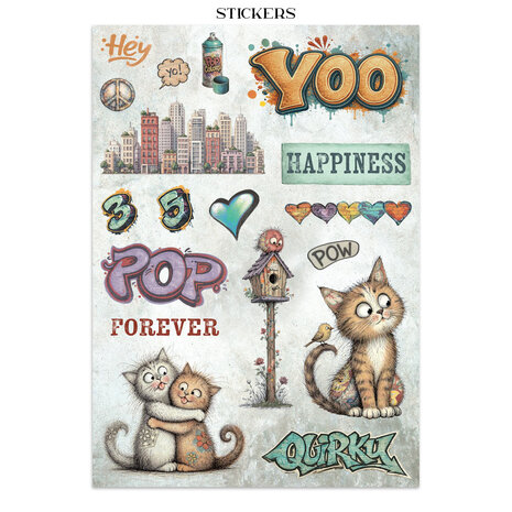 Stamperia Furry Friends 2 Junk Journal (SBJK33)