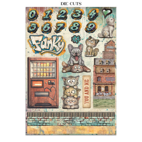 Stamperia Furry Friends 2 Junk Journal (SBJK33)