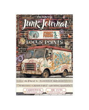 Stamperia Furry Friends 2 Junk Journal A5 Focus Points (SBJKS12)