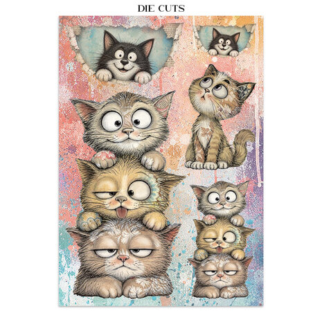 Stamperia Furry Friends 2 Junk Journal A5 Focus Points (SBJKS12)
