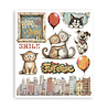Stamperia Furry Friends 2 8x8 Inch Rub-On Assortment (DFLRBXG18) Stamperia Furry Friends 2 8x8 Inch Rub-On Assortment (DFLRBXG18)