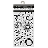 Stamperia Furry Friends 2 Thick Stencils 12x25cm Ink Splatters (KSTDL182)