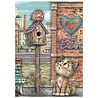 Stamperia Furry Friends 2 A6 Mini Rice paper (DFSA6X15)