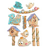 Stamperia Furry Friends 2 A5 Silicon Mould Birds (KACMA625)
