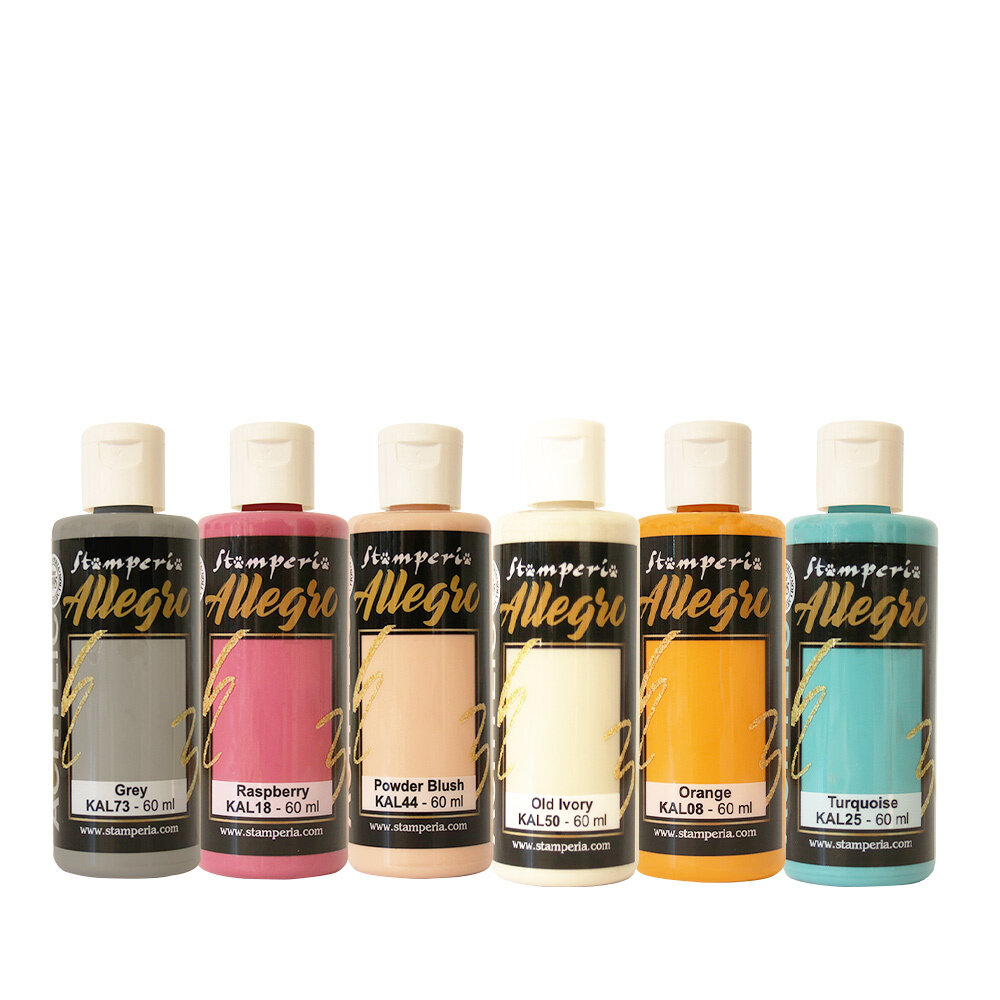 Stamperia Furry Friends 2 Allegro Paint Kit (KALKIT77) Stamperia Furry Friends 2 Allegro Paint Kit (KALKIT77)