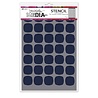 Dina Wakley MEdia PRE-ORDER Masking Stencil Small Squovals (MDS94012) Dina Wakley MEdia PRE-ORDER Masking Stencil Small Squovals (MDS94012)