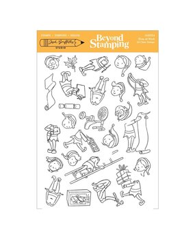 Spellbinders PRE-ORDER Elves at Work Clear Stamp Set (JGS0024) Spellbinders PRE-ORDER Elves at Work Clear Stamp Set (JGS0024)