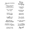Spellbinders PRE-ORDER Merry Mayhem Joy-ish Sentiments Clear Stamp Set (STP-296) Spellbinders PRE-ORDER Merry Mayhem Joy-ish Sentiments Clear Stamp Set (STP-296)