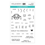 Spellbinders PRE-ORDER Merry Mayhem Ultimate Action Clear Stamp Set (STP-299)