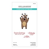 Spellbinders PRE-ORDER Merry Mayhem Rein It In Stamp & Die Set (SDS-245)