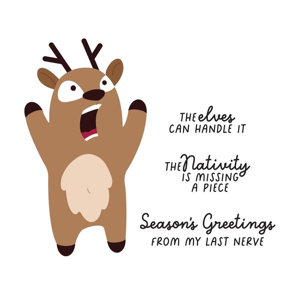 Spellbinders PRE-ORDER Merry Mayhem Rein It In Stamp & Die Set (SDS-245) Spellbinders PRE-ORDER Merry Mayhem Rein It In Stamp & Die Set (SDS-245)
