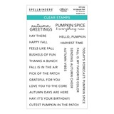 Spellbinders PRE-ORDER Fall Adventures All About Fall Clear Stamp Set (STP-292)