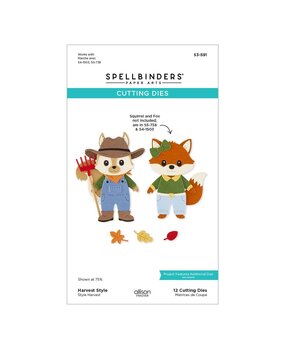 Spellbinders PRE-ORDER Fall Adventures Harvest Style Dies (S3-591) Spellbinders PRE-ORDER Fall Adventures Harvest Style Dies (S3-591)