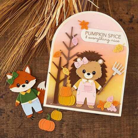 Spellbinders PRE-ORDER Fall Adventures Harvest Style Dies (S3-591) Spellbinders PRE-ORDER Fall Adventures Harvest Style Dies (S3-591)