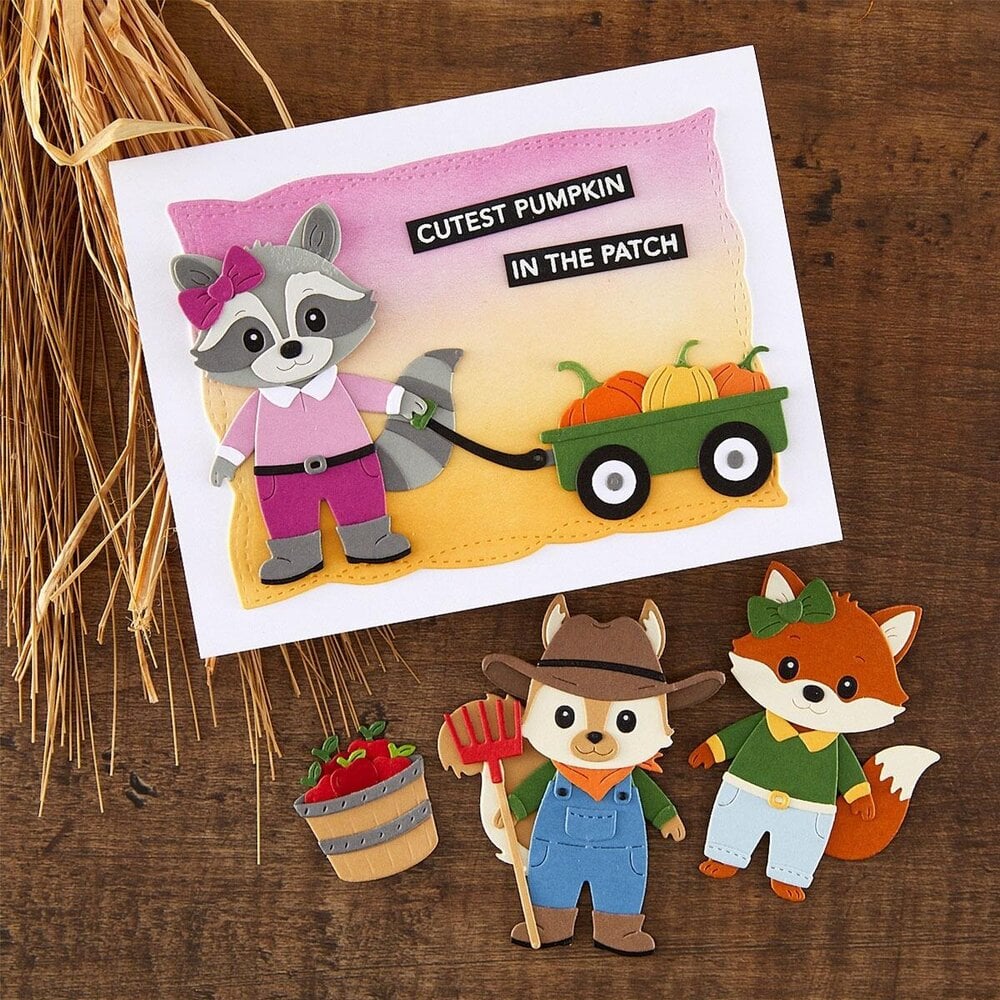 Spellbinders PRE-ORDER Fall Adventures Harvest Style Dies (S3-591) Spellbinders PRE-ORDER Fall Adventures Harvest Style Dies (S3-591)