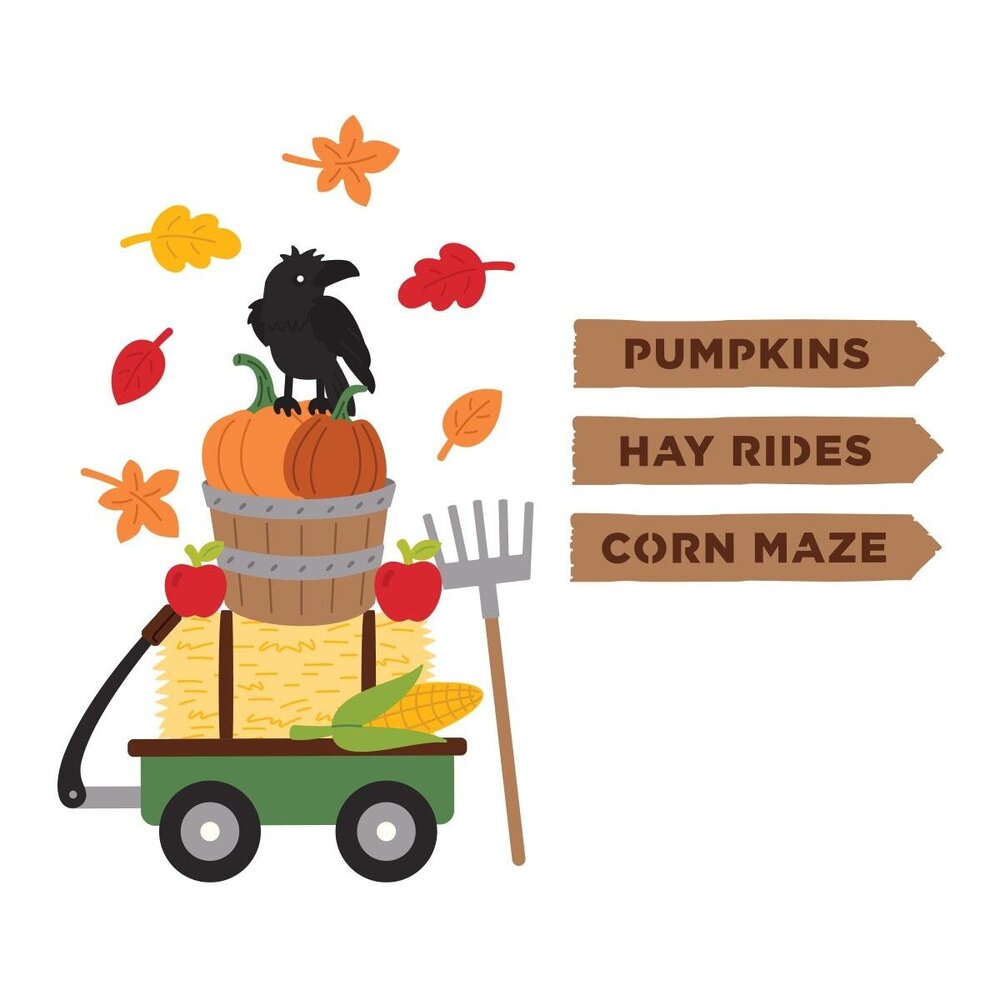 Spellbinders PRE-ORDER Fall Adventures Harvest Days Dies (S4-1573) Spellbinders PRE-ORDER Fall Adventures Harvest Days Dies (S4-1573)