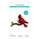 Spellbinders PRE-ORDER Christmas Felt Stitch & Create Felt Winter Cardinal Dies (S6-274)
