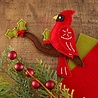 Spellbinders PRE-ORDER Christmas Felt Stitch & Create Felt Winter Cardinal Dies (S6-274) Spellbinders PRE-ORDER Christmas Felt Stitch & Create Felt Winter Cardinal Dies (S6-274)