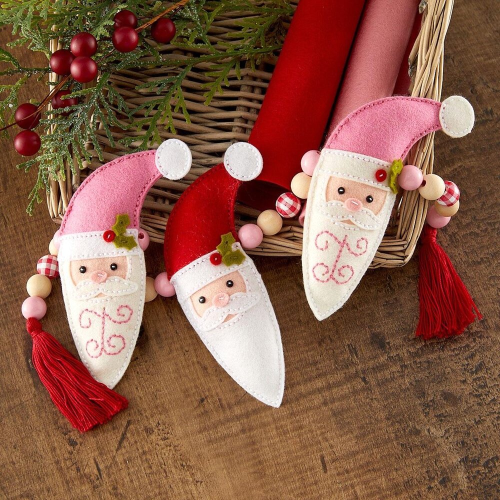 Spellbinders PRE-ORDER Christmas Felt Stitch & Create Felt Vintage Santa Dies (S6-275) Spellbinders PRE-ORDER Christmas Felt Stitch & Create Felt Vintage Santa Dies (S6-275)