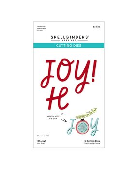 Spellbinders PRE-ORDER Oh Christmas Stitch Oh Joy! Dies (S3-585)