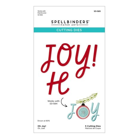 Spellbinders PRE-ORDER Oh Christmas Stitch Oh Joy! Dies (S3-585) Spellbinders PRE-ORDER Oh Christmas Stitch Oh Joy! Dies (S3-585)