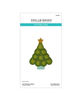 Spellbinders PRE-ORDER Oh Christmas Stitch Dies (S4-1558)