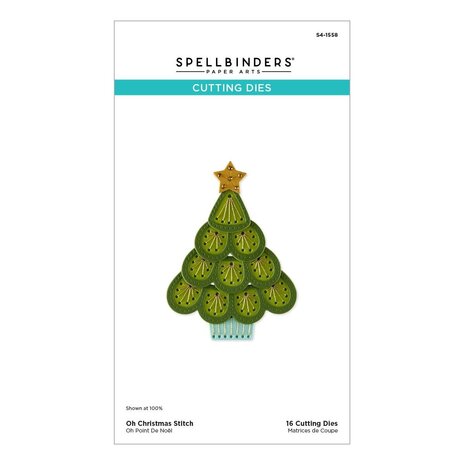 Spellbinders PRE-ORDER Oh Christmas Stitch Dies (S4-1558) Spellbinders PRE-ORDER Oh Christmas Stitch Dies (S4-1558)
