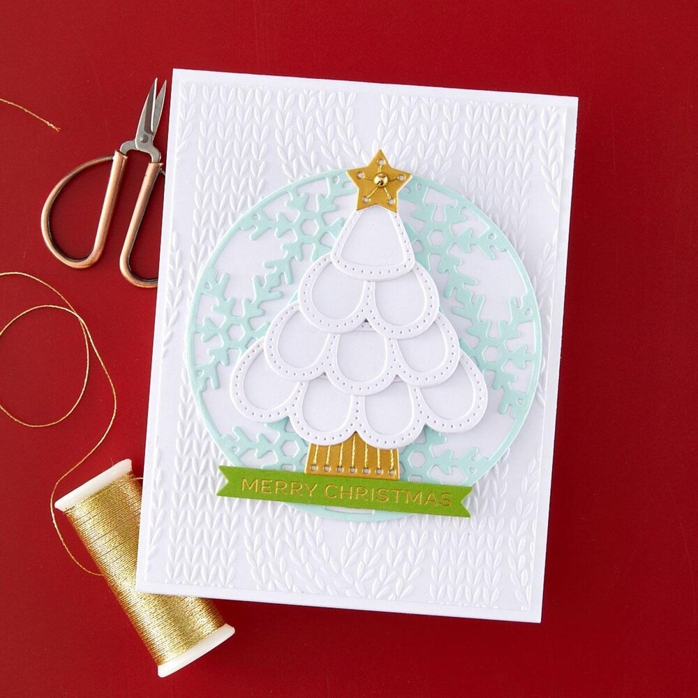 Spellbinders PRE-ORDER Oh Christmas Stitch Dies (S4-1558) Spellbinders PRE-ORDER Oh Christmas Stitch Dies (S4-1558)