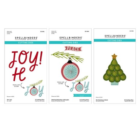 Spellbinders PRE-ORDER Oh Christmas Stitch I Want It All! Bundle (BD-1169) Spellbinders PRE-ORDER Oh Christmas Stitch I Want It All! Bundle (BD-1169)