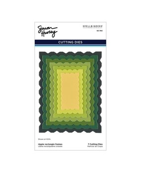 Spellbinders PRE-ORDER Snow Globe Scenes Ripple Rectangle Frames Dies (S5-780) Spellbinders PRE-ORDER Snow Globe Scenes Ripple Rectangle Frames Dies (S5-780)