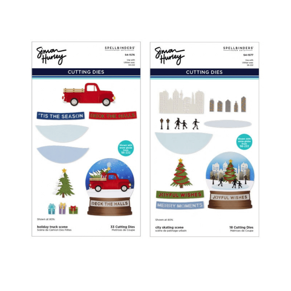 Spellbinders PRE-ORDER Snow Globe Scenes Die Bundle (BD-1160) Spellbinders PRE-ORDER Snow Globe Scenes Die Bundle (BD-1160)