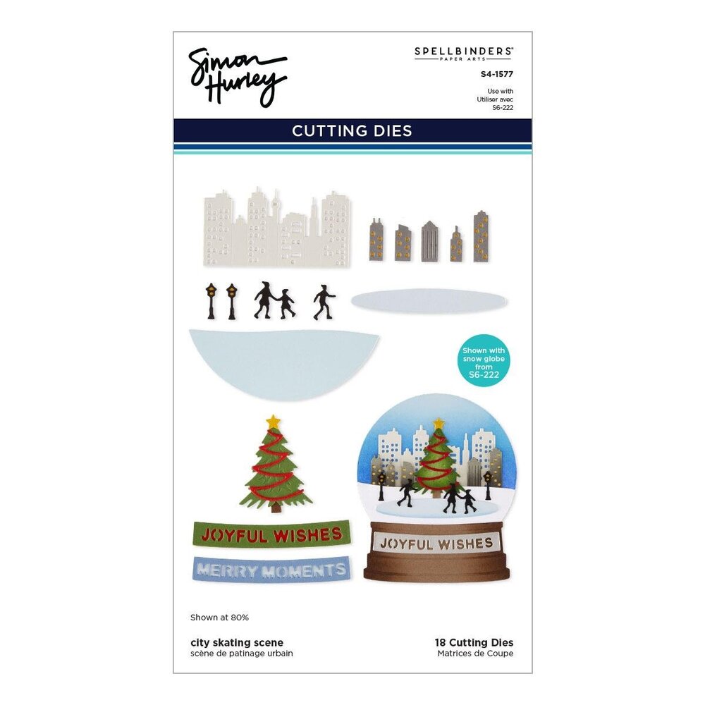 Spellbinders PRE-ORDER Snow Globe Scenes Die Bundle (BD-1160) Spellbinders PRE-ORDER Snow Globe Scenes Die Bundle (BD-1160)