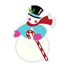 Spellbinders PRE-ORDER Festive Felt Christmas Festive Snowman Dies (S7-305)