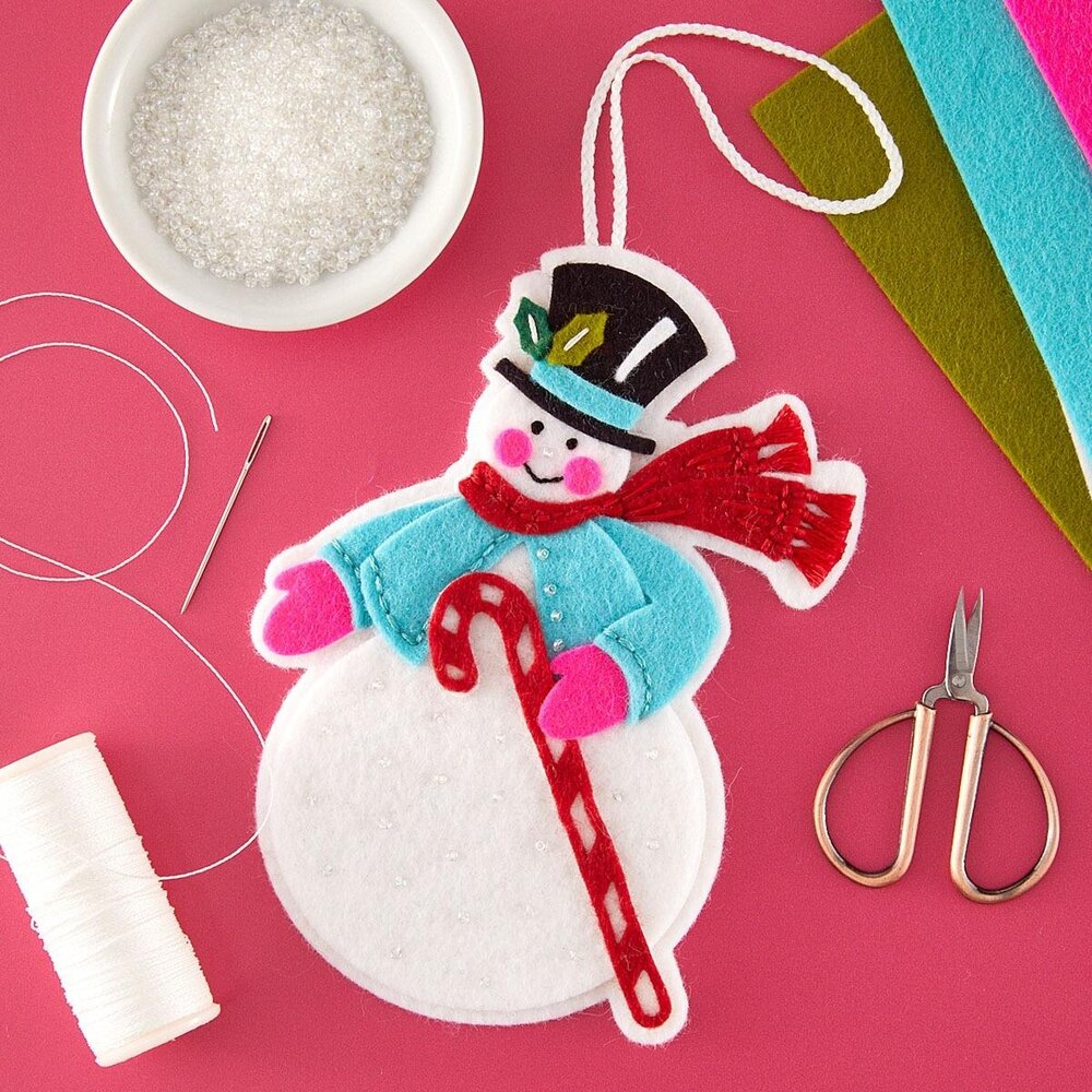 Spellbinders PRE-ORDER Festive Felt Christmas Festive Snowman Dies (S7-305)
