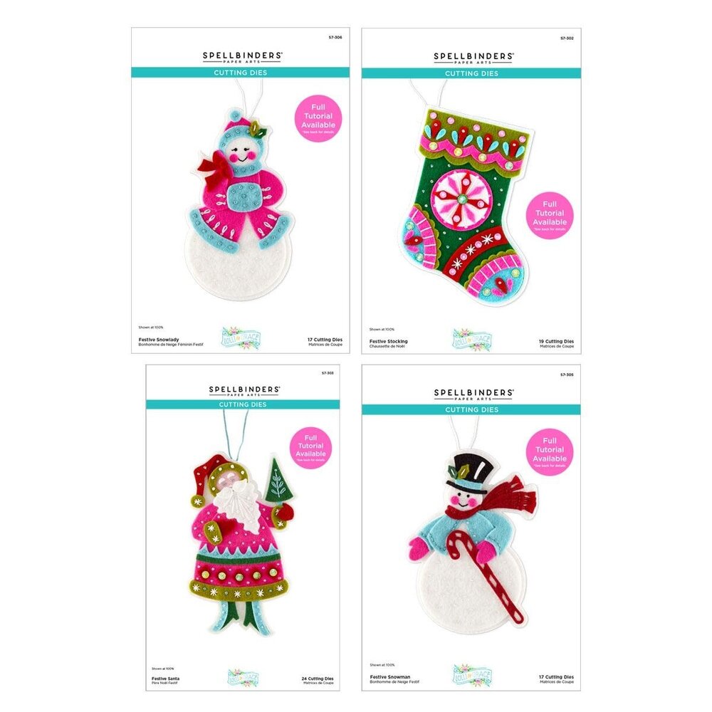 Spellbinders PRE-ORDER Festive Felt Christmas I Want It All! Bundle (BD-1159) Spellbinders PRE-ORDER Festive Felt Christmas I Want It All! Bundle (BD-1159)