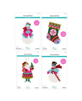 Spellbinders PRE-ORDER Festive Felt Christmas I Want It All! Bundle (BD-1159)