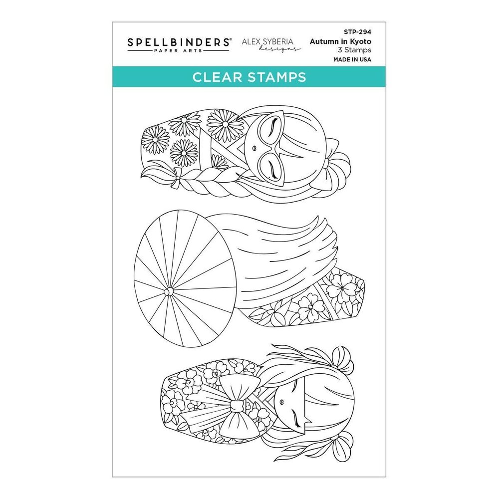 Spellbinders PRE-ORDER Autumn in Kyoto Clear Stamp Set (STP-294) Spellbinders PRE-ORDER Autumn in Kyoto Clear Stamp Set (STP-294)