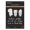 Spellbinders PRE-ORDER Autumn in Kyoto Press + Foil Plate & Die Set (BP-379)