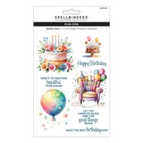 Spellbinders PRE-ORDER Snack Goals Rub-Ons Birthday Cheers (SCSR-010)
