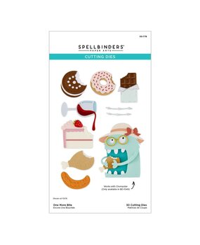 Spellbinders PRE-ORDER Snack Goals One More Bite Dies (S5-778)