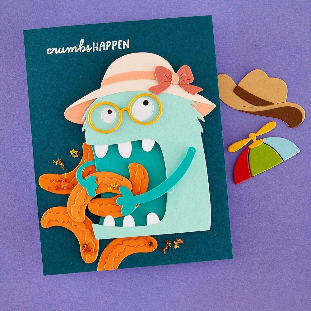 Spellbinders PRE-ORDER Snack Goals Top It Off Dies (S5-779) Spellbinders PRE-ORDER Snack Goals Top It Off Dies (S5-779)