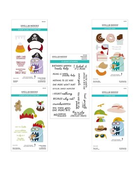 Spellbinders PRE-ORDER Snack Goals I Want It All! Bundle (BD-1153)
