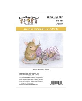 Spellbinders PRE-ORDER House-Mouse Designs Tangled Cling Rubber Stamp (RSC-080) Spellbinders PRE-ORDER House-Mouse Designs Tangled Cling Rubber Stamp (RSC-080)